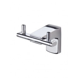 Άγκιστρο Μπάνιου Διπλό Tema Premium 71023 Χρωμέ