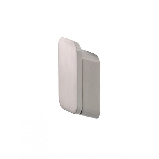 Άγκιστρο Μονό Επιτοίχιο Geesa Shift 9967-110 Inox Matt Άγκιστρο Μονό Επιτοίχιο Geesa Shift 9967-110 Inox Matt