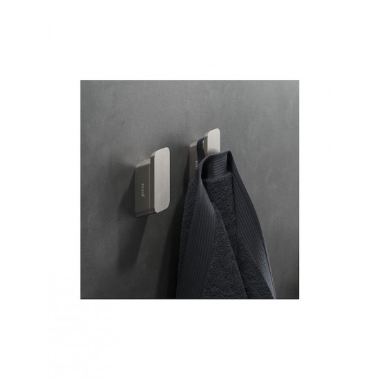 Άγκιστρο Μονό Επιτοίχιο Geesa Shift 9967-110 Inox Matt Άγκιστρο Μονό Επιτοίχιο Geesa Shift 9967-110 Inox Matt