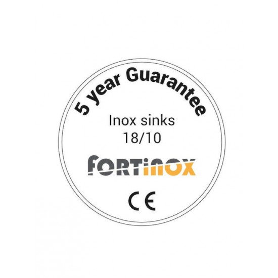 Νεροχύτης Ένθετος Ανοξείδωτος Fortinox Valley 25038-110 38x38 Inox Σατινέ Νεροχύτης Ένθετος Ανοξείδωτος Fortinox Valley 25038-110 38x38 Inox Σατινέ
