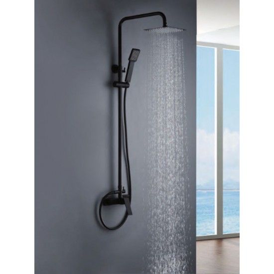 Στήλη Ντουζ 2 Εξόδων Excel Karratu Black Matt 170125312 Μαύρο Ματ Στήλη Ντουζ 2 Εξόδων Excel Karratu Black Matt 170125312 Μαύρο Ματ