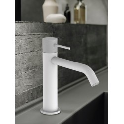 Μπαταρία Νιπτήρα με Βαλβίδα Teorema Lab 603511 White Matt