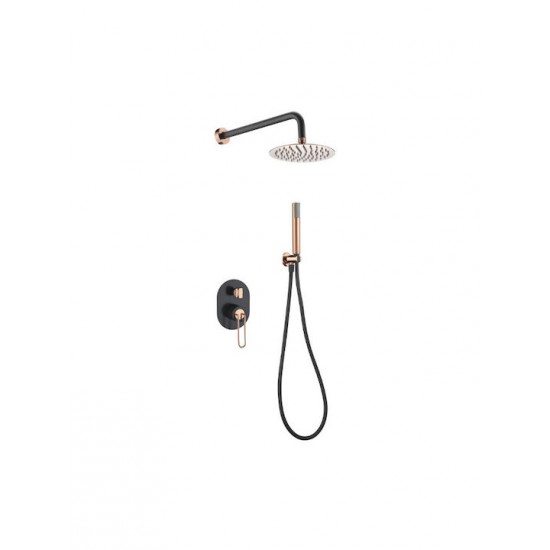 Σετ Εντοιχισμού Excel Mona Rose Gold - Black Matt 170125424 Σετ Εντοιχισμού Excel Mona Rose Gold - Black Matt 170125424