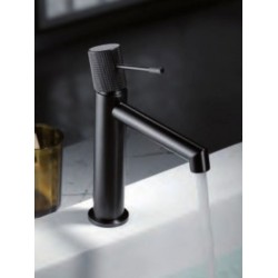 Μπαταρία Νιπτήρα Αναμεικτική Excel Viento Black Matt 170135510 Μαύρο Ματ