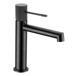 Μπαταρία Νιπτήρα Αναμεικτική Excel Viento Black Matt 170135510 Μαύρο Ματ