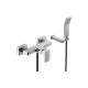 Μπαταρία Ντουζιέρας Eurorama Quadra Chrome 144150-100 Χρωμέ Μπαταρία Ντουζιέρας Eurorama Quadra Chrome 144150-100 Χρωμέ