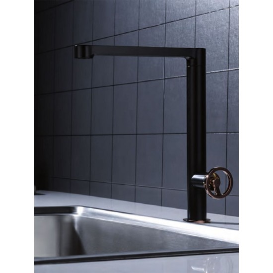 Μπαταρία Κουζίνας Excel Fuego Black Matt - Rose Gold 172135104