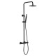 Στήλη Ντουζ 2 Εξόδων Excel Viento Black Matt 170135514 Μαύρο Ματ Στήλη Ντουζ 2 Εξόδων Excel Viento Black Matt 170135514 Μαύρο Ματ