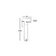Τηλέφωνο Μπιντέ Μπρούτζινο Karag Artemis AC545B Chrome Τηλέφωνο Μπιντέ Μπρούτζινο Karag Artemis AC545B Chrome