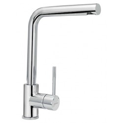 Μπαταρία Κουζίνας Πάγκου Ψηλή Modea Line 00-2080 Χρωμέ Με Υψηλό Περιστρεφόμενο Ρουξούνι