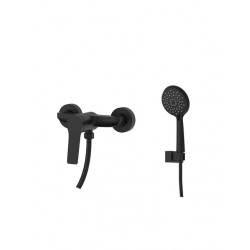 Μπαταρία Ντους KARAG Andare Πλήρες Σετ WNX338073PA Μαύρο