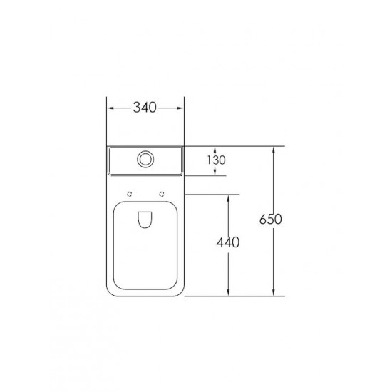 Λεκάνη Δαπέδου Rimless Πισωστόμια Excel 220000200 Slim Soft Close Λεκάνη Δαπέδου Rimless Πισωστόμια Excel 220000200 Slim Soft Close
