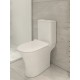 Λεκάνη Δαπέδου Blanco Ceramica Loria Rimless 2200100 Οριζόντιας Αποχέτευσης και Κάλυμμα Duroplast Slim Soft Close Λεκάνη Δαπέδου Blanco Ceramica Loria Rimless 2200100 Οριζόντιας Αποχέτευσης και Κάλυμμα Duroplast Slim Soft Close