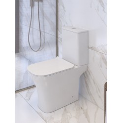 Λεκάνη Δαπέδου Rimless Πισωστόμια Excel 220000200 Slim Soft Close