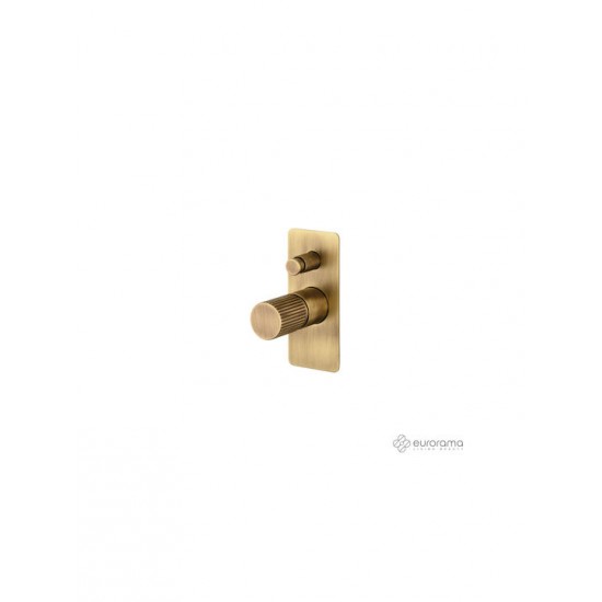 Μίκτης Εντοιχισμού 2 Εξόδων Eurorama Oso 178030SL-221 Bronze Brushed Μίκτης Εντοιχισμού 2 Εξόδων Eurorama Oso 178030SL-221 Bronze Brushed