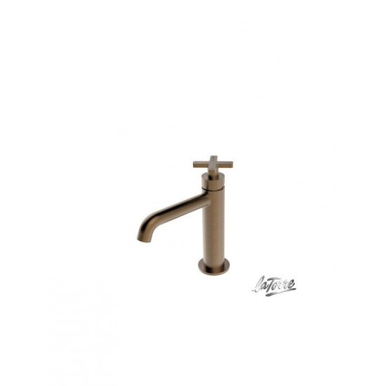 Μπαταρία Νιπτήρα Αναμεικτική La Torre Elle Cross Antique Brass 38004-221 Με Βαλβίδα clic-clac Μπαταρία Νιπτήρα Αναμεικτική La Torre Elle Cross Antique Brass 38004-221 Με Βαλβίδα clic-clac