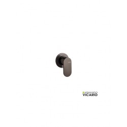 Μίκτης Εντοιχισμού 1 Εξόδου Armando Vicario Slim 500050-405 Black Chrome