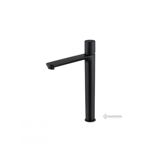 Μπαταρία Νιπτήρος Ψηλή Eurorama Res Pro 175309P-400 Μαύρο Matt Μπαταρία Νιπτήρος Ψηλή Eurorama Res Pro 175309P-400 Μαύρο Matt