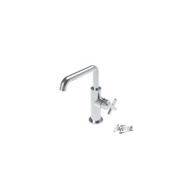 Μπαταρία Νιπτήρα Αναμεικτική La Torre Elle Cross Χρωμέ 38020-100 Με Βαλβίδα clic-clac