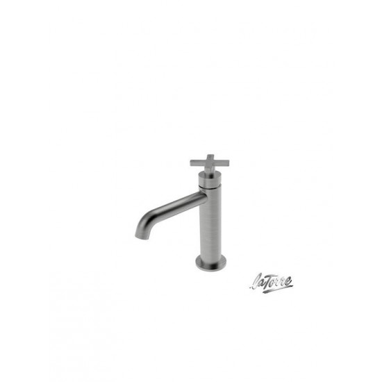 Μπαταρία Νιπτήρα Αναμεικτική La Torre Elle Cross Inox 38004-110 Με Βαλβίδα clic-clac Μπαταρία Νιπτήρα Αναμεικτική La Torre Elle Cross Inox 38004-110 Με Βαλβίδα clic-clac