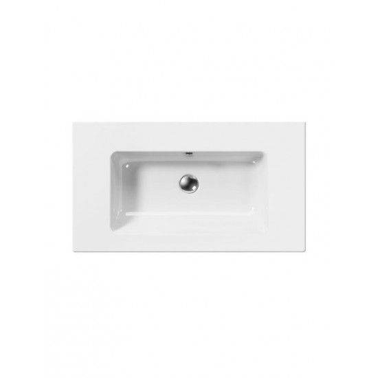 Επικαθήμενος Νιπτήρας Πορσελάνης GSI Pura 46 8885-300 82x46cm 