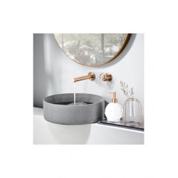 Μπαταρία Νιπτήρος Εντοιχιζόμενη IMEX OLIMPO GLC033/ORC Ροζ Χρυσό Ματ/ Χαλκού