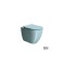 Λεκάνη Επιδαπέδια Υψηλής Πίεσης back to wall 55cm GSI 889000SC-920 Ghiaccio Pura Swirlflush Με Αποσπώμενο Κάλυμμα Βακελίτη