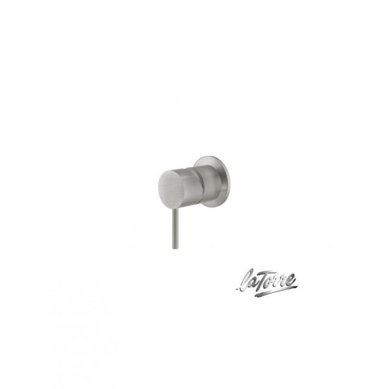 Μίκτης εντοιχισμού 1 εξόδου ELLE 316 La Torre 35300-111 Inox Brushed