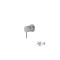 Μίκτης εντοιχισμού 1 εξόδου ELLE 316 La Torre 35300-111 Inox Brushed