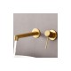 Μπαταρία Νιπτήρος Εντοιχισμού Orabella Terra 10241 Brushed Gold 