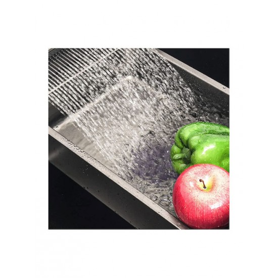 Ένθετος Νεροχύτης από Inox Multi Nanotech Sanitec 108045 Μ80xΠ45cm Ένθετος Νεροχύτης από Inox Multi Nanotech Sanitec 108045 Μ80xΠ45cm