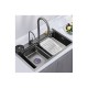 Ένθετος Νεροχύτης από Inox Multi Nanotech Sanitec 108045 Μ80xΠ45cm Ένθετος Νεροχύτης από Inox Multi Nanotech Sanitec 108045 Μ80xΠ45cm