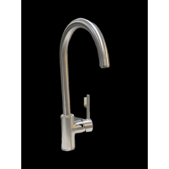 Μπαταρία Κουζίνας Πάγκου Ψηλή Modea Line 00-02090/BN Brushed Nickel