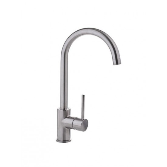 Μπαταρία Κουζίνας Πάγκου Ψηλή Modea Line 00-02090/BN Brushed Nickel