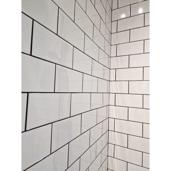 Πλακάκι Bianco Normal Glossy 10x20