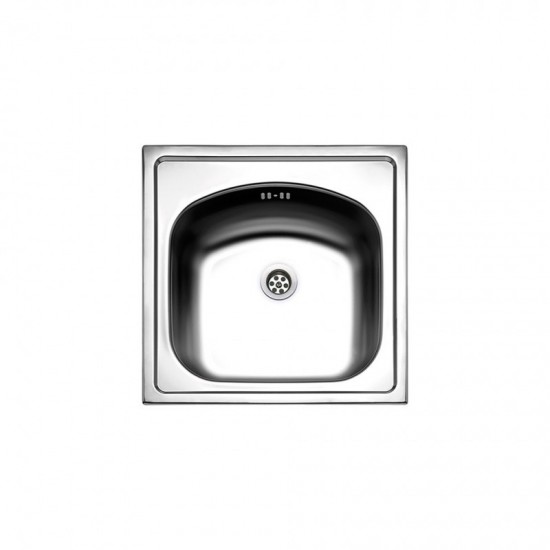 Νεροχύτης Ένθετος Ανοξείδωτος Fortinox Valley 24050-110 44,5x44,5 Inox Σατινέ Νεροχύτης Ένθετος Ανοξείδωτος Fortinox Valley 24050-110 44,5x44,5 Inox Σατινέ
