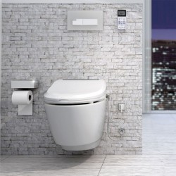 Λεκάνη Κρεμαστή Πορσελάνης GSI Kube-x 9415 Swirlflush 55 εκ. με κάλυμμα USPA White 9415-300 + 6035RU