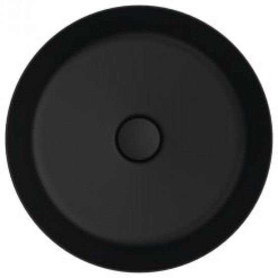 Νιπτήρας Μπάνιου Πορσελάνης Ideal Standard Ipalyss E1398V3 Κυκλικός Επικαθήμενος 40 x 40 cm Μαύρο Ματ Νιπτήρας Μπάνιου Πορσελάνης Ideal Standard Ipalyss E1398V3 Κυκλικός Επικαθήμενος 40 x 40 cm Μαύρο Ματ