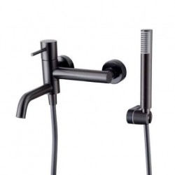 Μπαταρία Λουτρού IMEX MONZA BDM039-4BGM Black Gun Metal PVD Μπαταρία Λουτρού IMEX MONZA BDM039-4BGM Black Gun Metal PVD