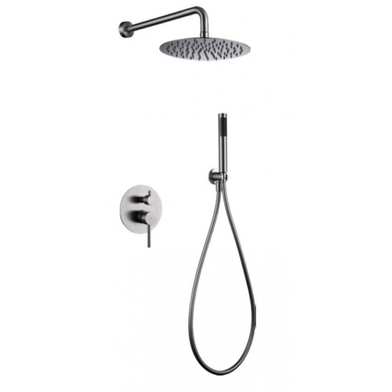 Μπαταρία Εντοιχισμού Σετ με Σύστημα Μίκτη  IMEX Moscu Ανοξείδωτη S316 GPK034