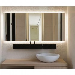 Καθρέπτης Μπάνιου Square 70X90 εκ. με Led