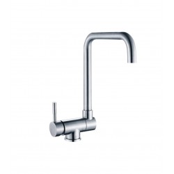 Μπαταριά Κουζίνας Domani 8001 Σπαστή Σπαστή Χρωμέ με Περιστρεφόμενο/Ανακλινόμενο Ρουξούνι για χρήση Παραθύρου