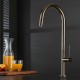 Μπαταρία Κουζίνας με ντους Armando Vicario Tozo 48780-410 Black Brushed Μπαταρία Κουζίνας με ντους Armando Vicario Tozo 48780-410 Black Brushed