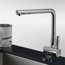 Μπαταρία Κουζίνας Χρωμέ Με Περιστρεφόμενο/Ανακλινόμενο Ρουξούνι Carron Phoenix By La Torre Tech 12115-100