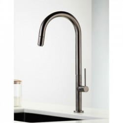 Μπαταρία Κουζίνας με ντους Armando Vicario Tozo 48780-410 Black Brushed