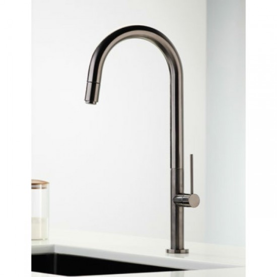 Μπαταρία Κουζίνας με ντους Armando Vicario Tozo 48780-410 Black Brushed Μπαταρία Κουζίνας με ντους Armando Vicario Tozo 48780-410 Black Brushed