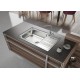 Ένθετος Νεροχύτης 78x50cm Inox Σαγρέ Fortinox Valley 25105 Ένθετος Νεροχύτης 78x50cm Inox Σαγρέ Fortinox Valley 25105