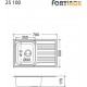 Νεροχύτης Ένθετος Fortinox Valley 25100-110 78x50 Inox Σατινέ Νεροχύτης Ένθετος Fortinox Valley 25100-110 78x50 Inox Σατινέ