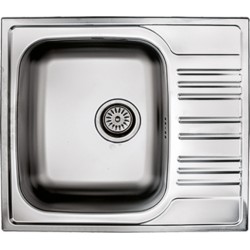 Νεροχύτης Ένθετος Fortinox Valley 25150-110 58x51cm Inox Σατινέ 