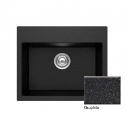 Νεροχύτης Γρανιτένιος Sanitec Ultra Granite Τετραγωνισμένος 809 1B (60X50) Grafite Βαρέως Τύπου με 1 Ενιαία Γούρνα Νεροχύτης Γρανιτένιος Sanitec Ultra Granite Τετραγωνισμένος 809 1B (60X50) Grafite Βαρέως Τύπου με 1 Ενιαία Γούρνα